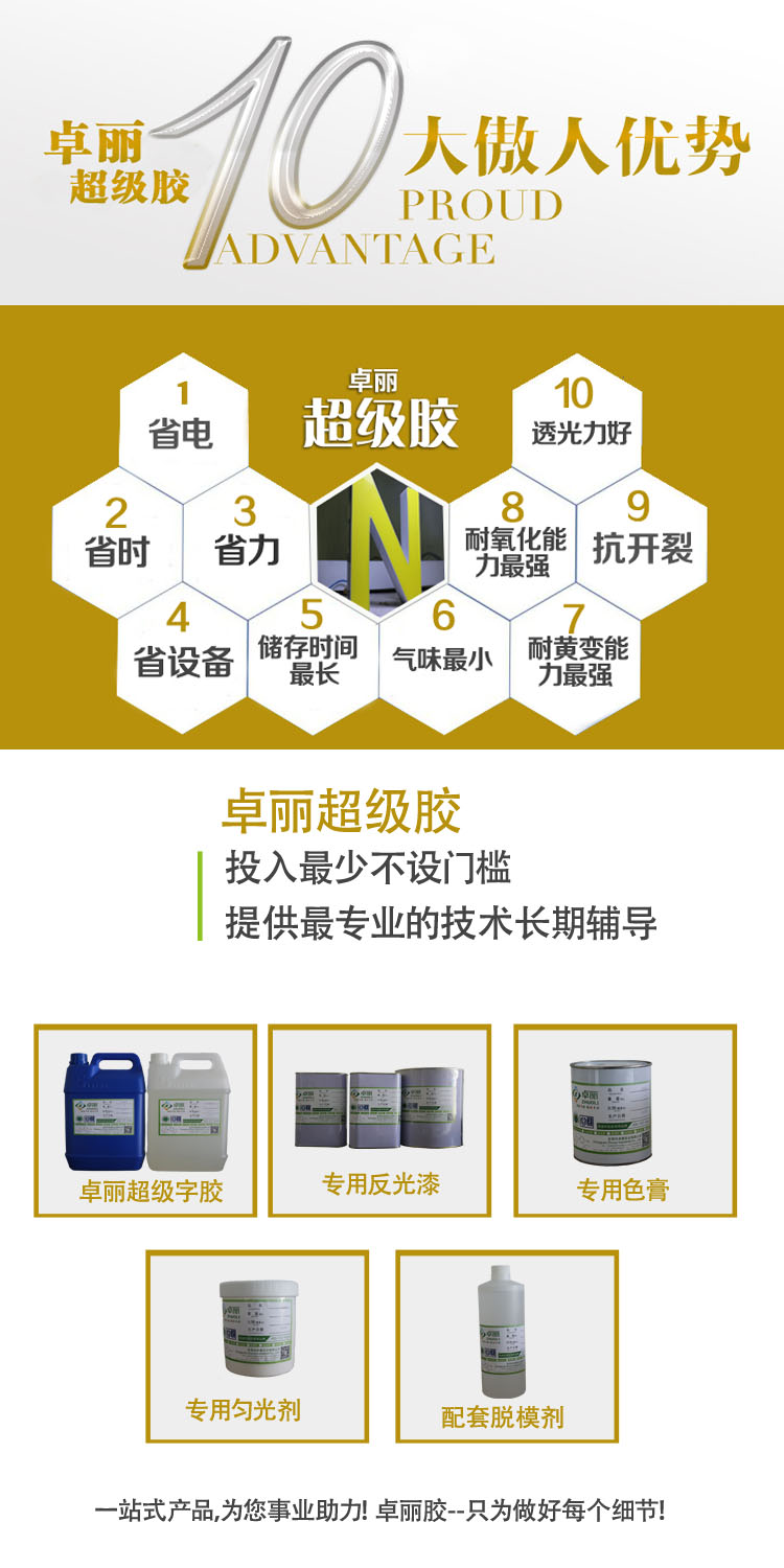 卓麗超級(jí)字膠
